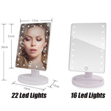 EASY TOUCH LED MAKEUP MIRROR