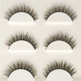 3 Pairs of 3D Faux Mink False Eyelashes