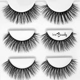 3 Pairs of 3D Mink Luxury False Eyelashes
