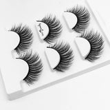 3 Pairs of 3D Mink False Eyelashes