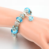 FREE Crystal Bead & Charm Bracelet