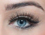 5 Pairs of Natural Black Long False Eyelashes