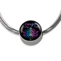 Laugh Every Day Spirit Bracelet w/ Circle Charm
