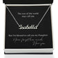 My Daughter Name Necklace