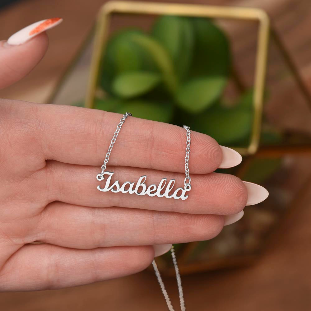 My Daughter Name Necklace