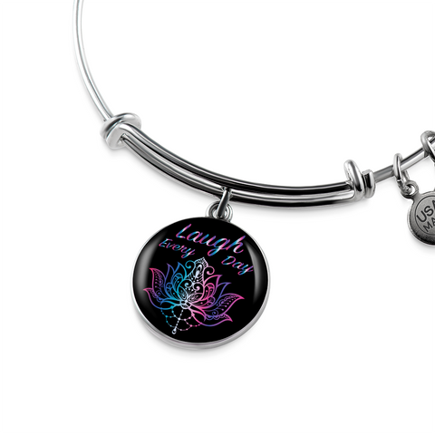 Laugh Every Day Spirit Bangle