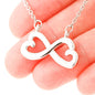 INFINITY HEART NECKLACE