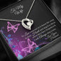 TO MY WIFE ETERNAL LOVE NECKLACE