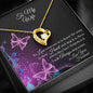TO MY WIFE ETERNAL LOVE NECKLACE