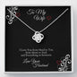 TO MY WIFE INFINITY LOVE NECKLACE
