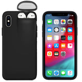 iPHONE AND AIRPODS COMBO HARD FITTED iPHONE CASE