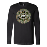 "Dabbing" Green Camouflage L/S Tee