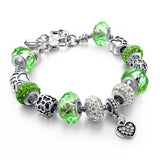 FREE Crystal Bead & Charm Bracelet