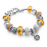 FREE Crystal Bead & Charm Bracelet