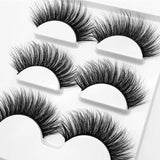 3 Pairs of 3D Mink Luxury False Eyelashes