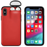 iPHONE AND AIRPODS COMBO HARD FITTED iPHONE CASE